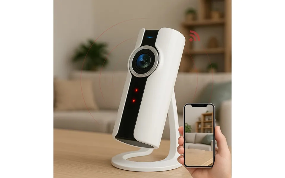 Wifi Ip Overvågningskamera Med 360â Visning Og 2-vejs Lyd