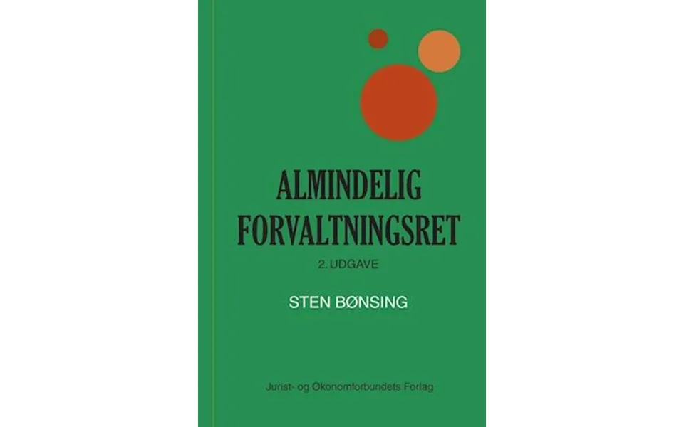 'almindelig Forvaltningsret' - Brugt Bog