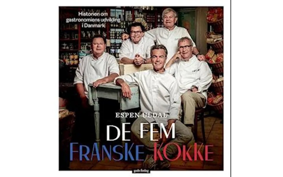 'de Fem Franske Kokke' - Brugt Bog