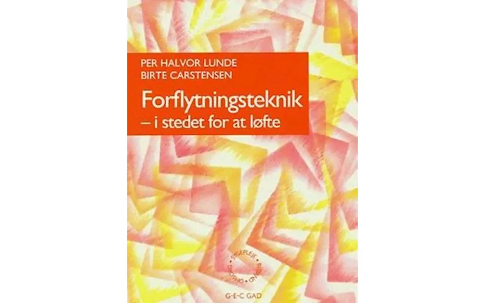 'forflytningsteknik' - Brugt Bog