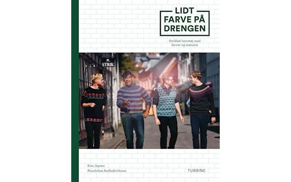 'lidt Farve På Drengen - Strikket Herretøj Med Farver Og Mønstre'