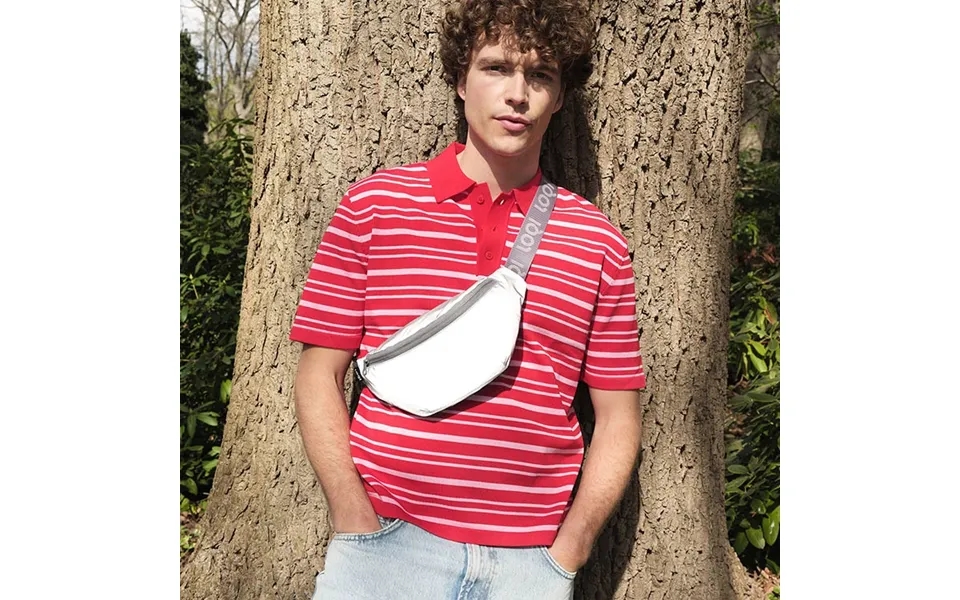 Bæltetaske I Refleks - Sølv