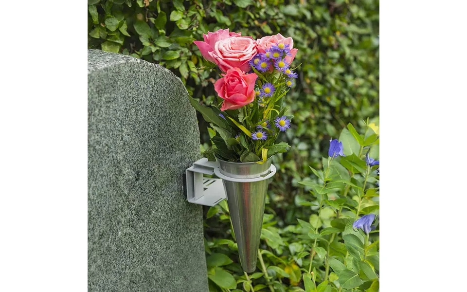 Gravstensholder - Sølv