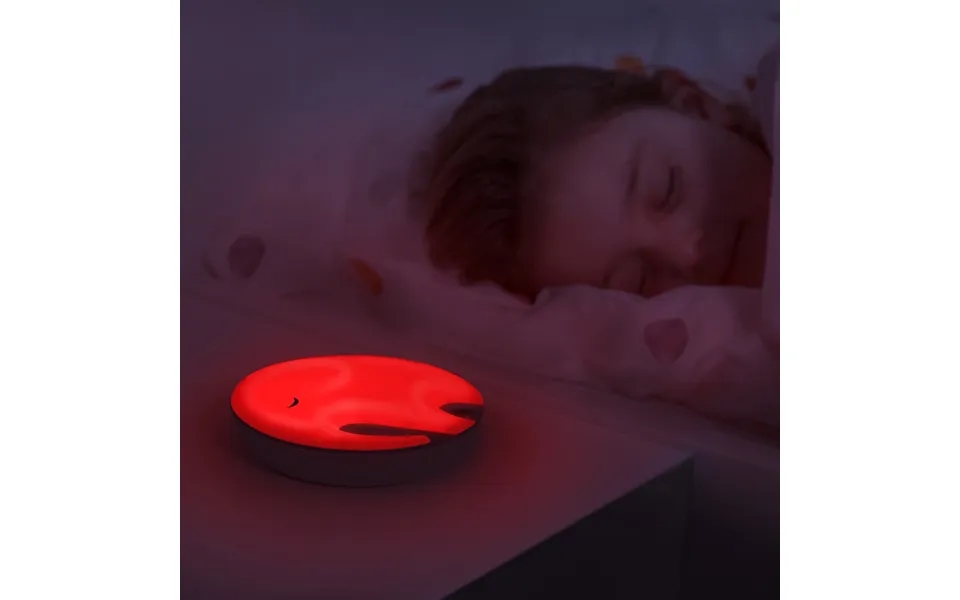 Natlampe Med Åndedrætslys