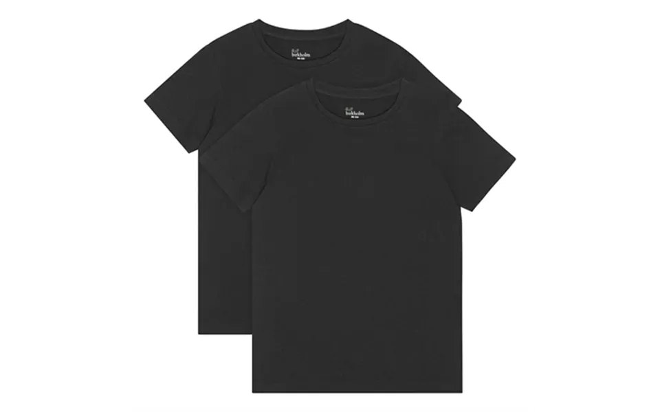 Birkholm 2-pak T-shirts Midnat Sort