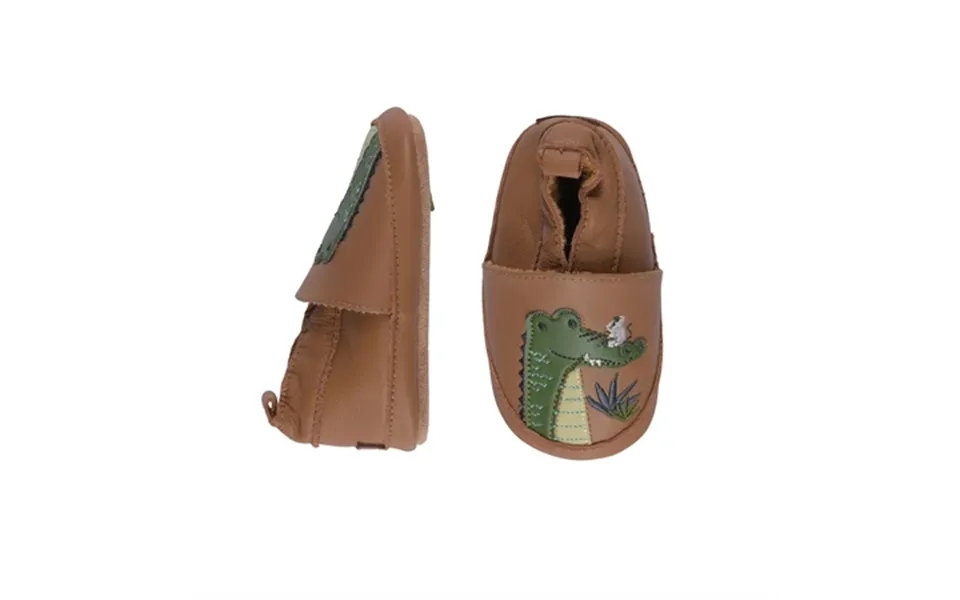 Melton Læder Futter Brown Sugar Krokodille