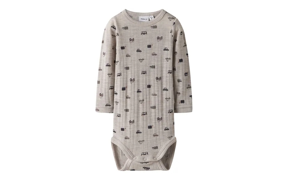 Name It Langærmet Uld Body Wang Nacreous Cloud