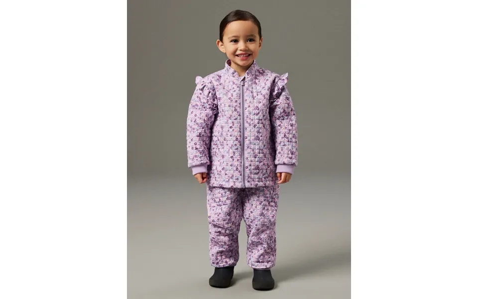 Name It Quilted Sæt Moon Violet Tulle