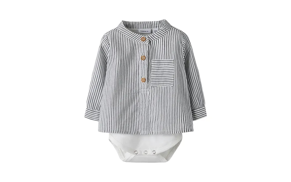 Name It Skjortebody Far Cloud Dancer