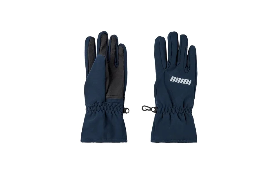 Name It Softshell Handsker Alfa Dark Sapphire