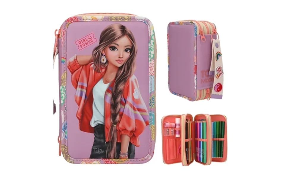 Top Model 3-rums Penalhus Girl Power Lilla