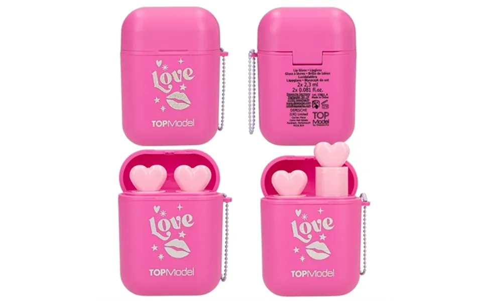 Top Model Lip Gloss Headphone Case