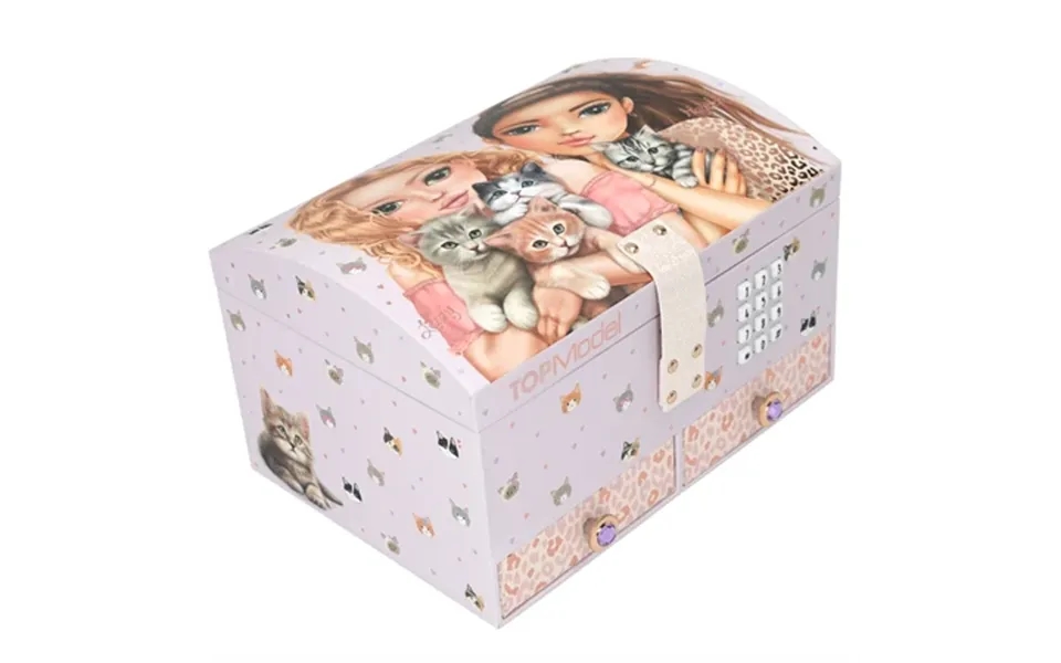 Top Model Smykkeskrin Med Kode Og Musik Cat Love