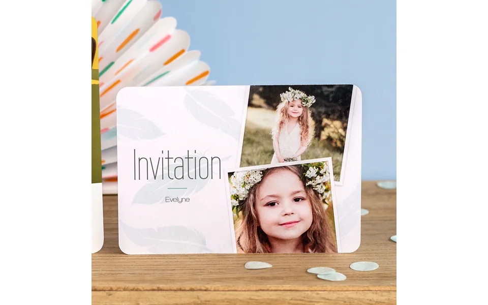 Smartphoto Enkle Fotokort Liggende Runde Hjørner