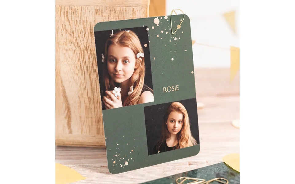 Smartphoto Enkle Fotokort Portræt Runde Hjørner