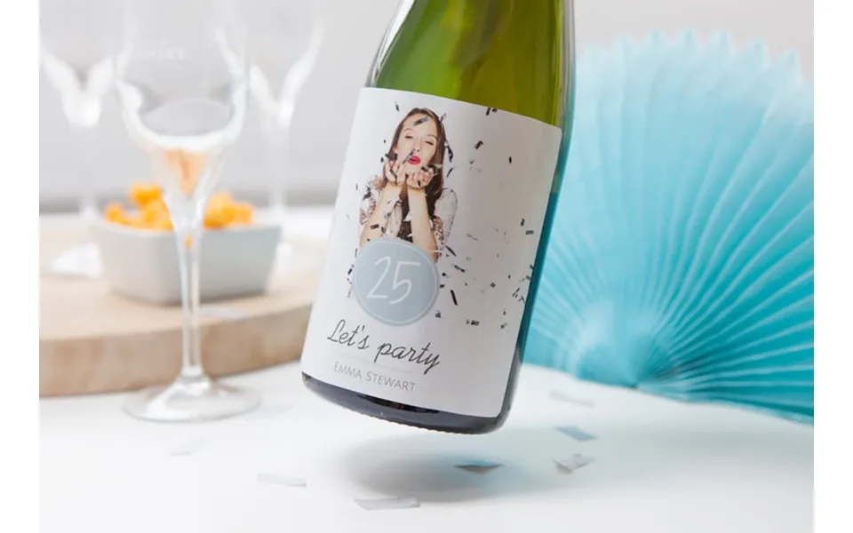 Smartphoto Flaskeetiket - 6 Stk