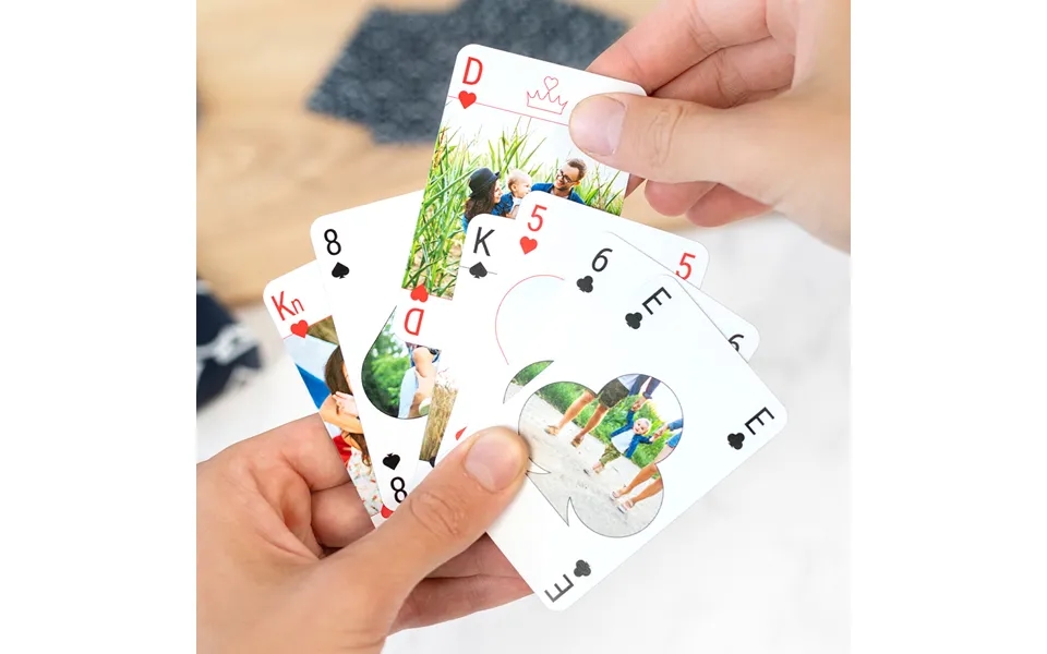Smartphoto Kortspil Med Personlig Fremside