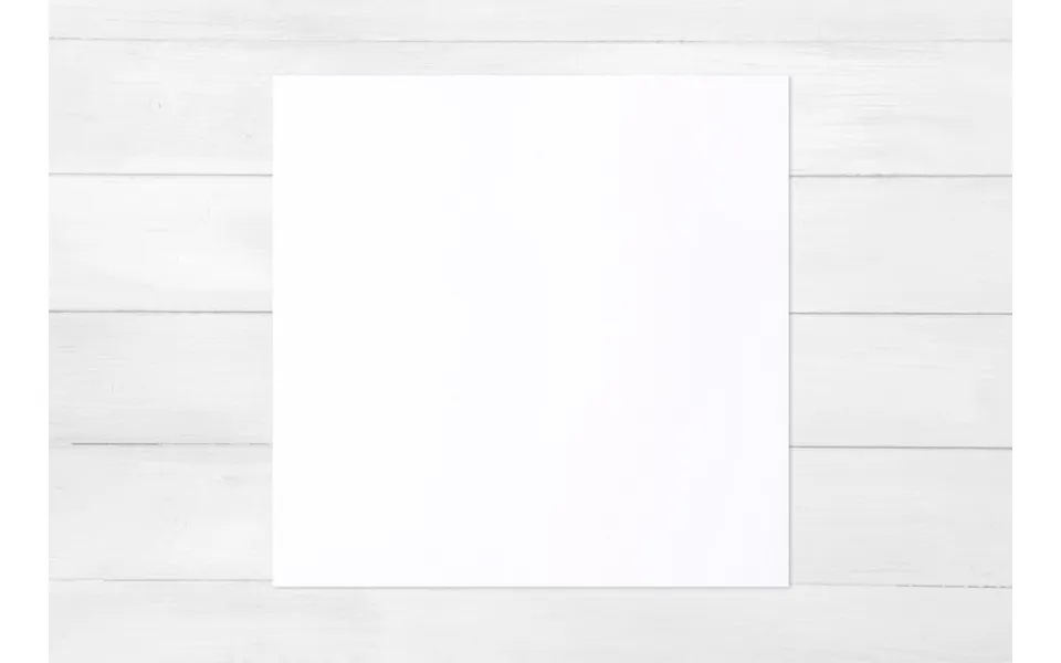 Smartphoto Kuvert Luksus Hvid Kvadratisk Sæt Med 10