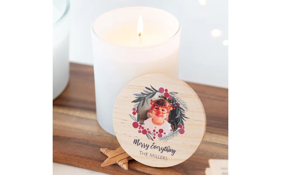 Smartphoto Personlig Duftlys S - Fuldfarve Tryk