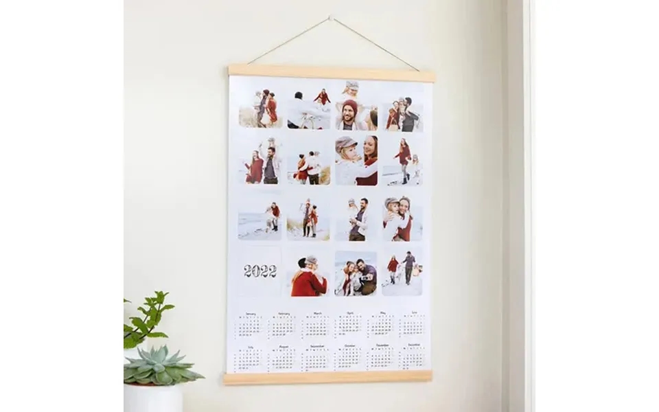Smartphoto Plakatkalender Med Plakatophæng 40 X 60 Cm Træ