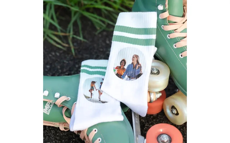 Smartphoto Sokker Rød Størrelse 32-36