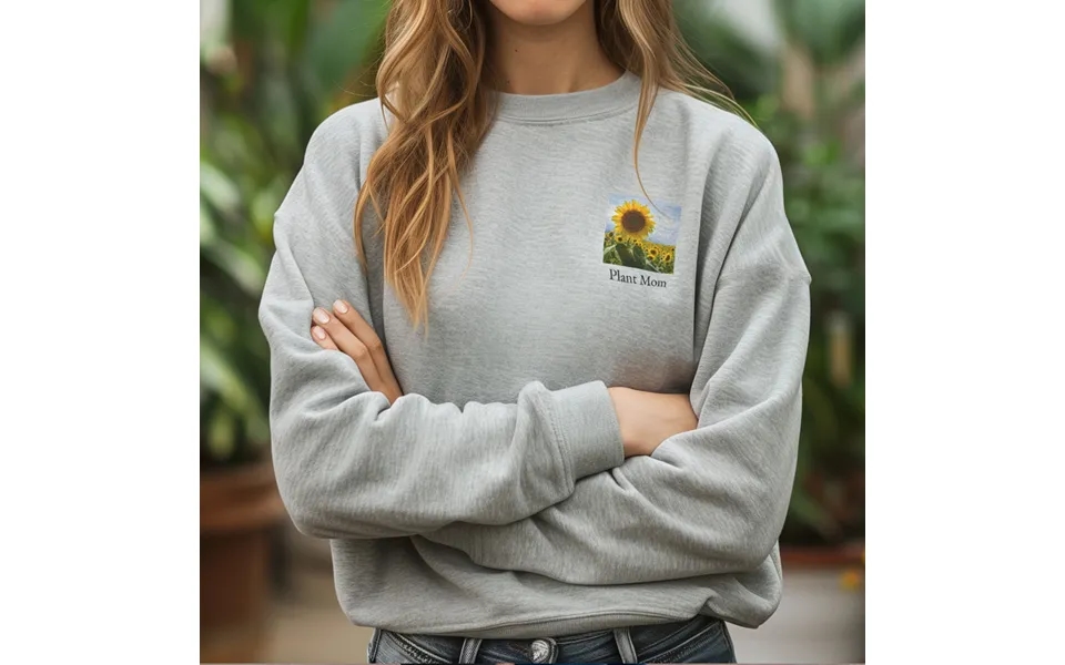 Smartphoto Trøje Unisex Gråmelert S