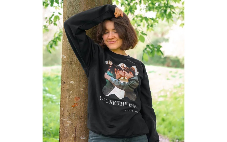 Smartphoto Trøje Unisex Sort S