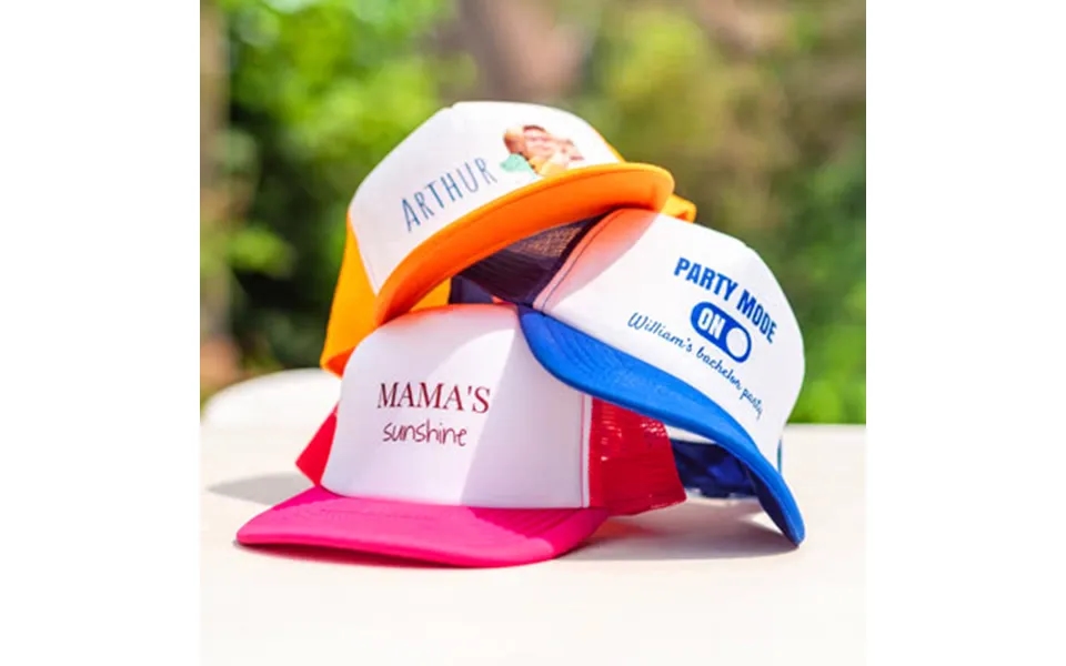 Smartphoto Trucker Kasket Til Voksne S-m - Lyslilla