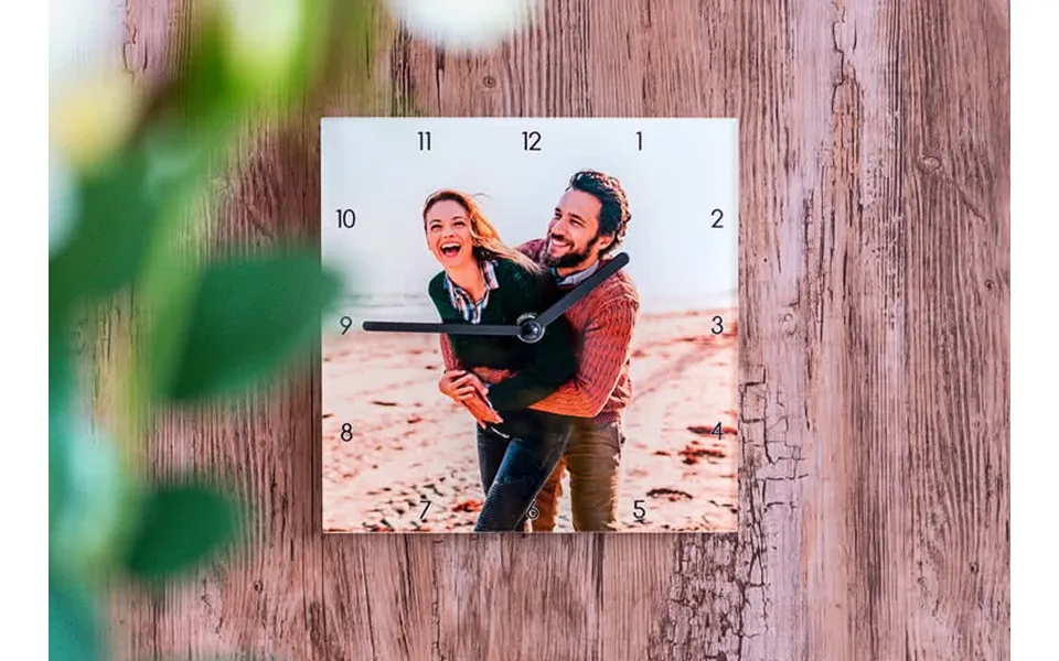 Smartphoto Vægur I Acrylglas Kvadrat