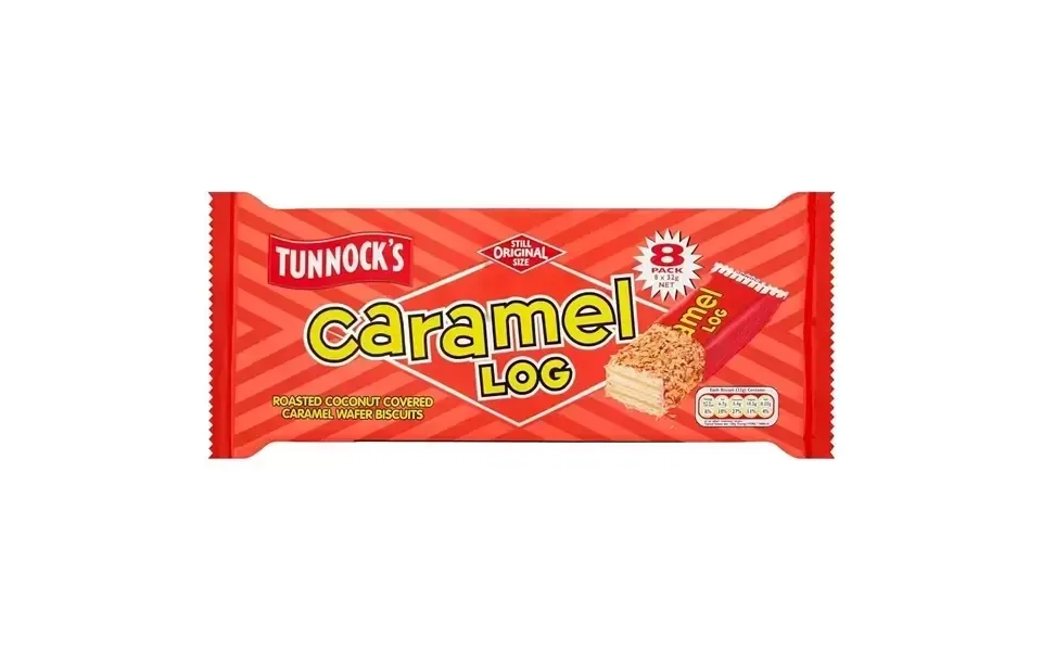 Tunnock's Caramel Log Wafer Biscuits