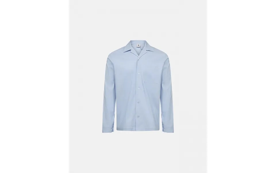 Jbs Of Denmark Bambus Pyjamasskjorte I Blåstribet Til Herre