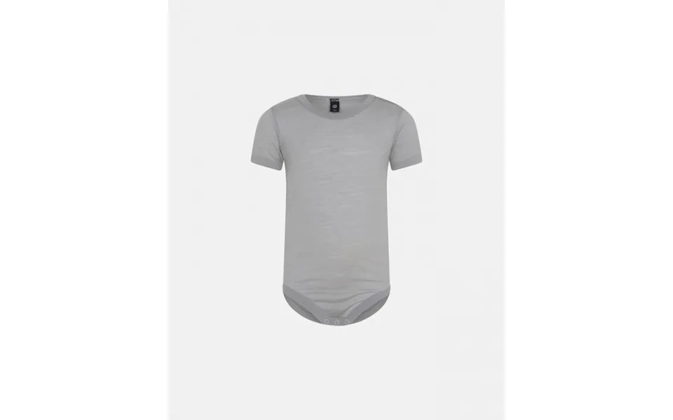 Jbs Of Denmark Uld Body M. Korte Ærmer I Grå Til Babyer