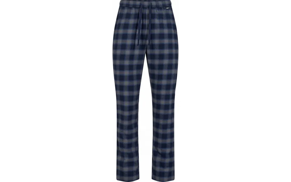 Jbs Pyjamasbukser I Flannel I Navy Tern Til Herre