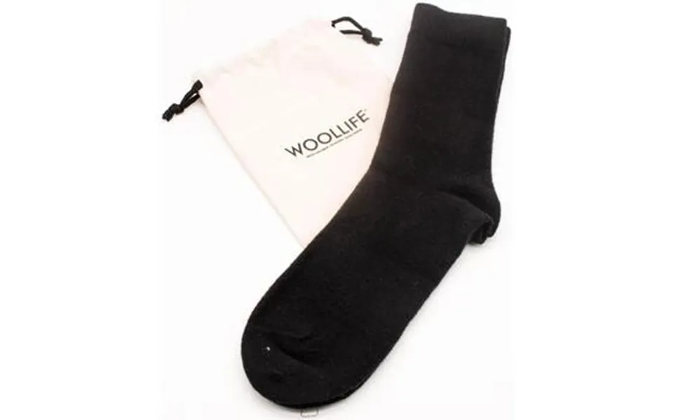 Strømper Woollife Nordico Negro