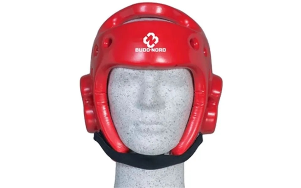 Budo-nord Hovedbeskyttelse Taekwondo Hjelm - Rød