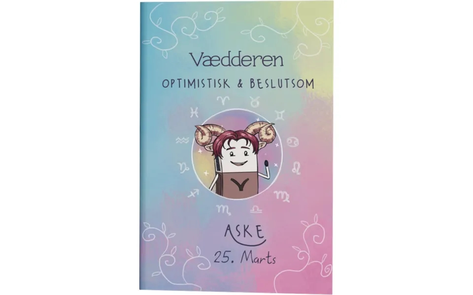 Stjernetegn Vædderen Gave A5 Notesbog