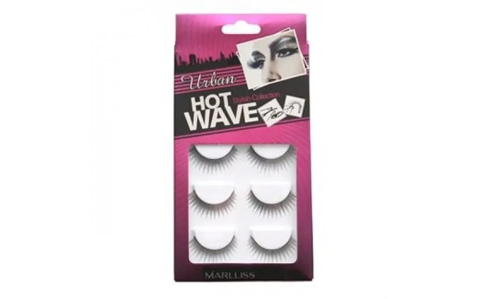 Kunstige Vipper - Hot Wave Collection 5pack No. 3103