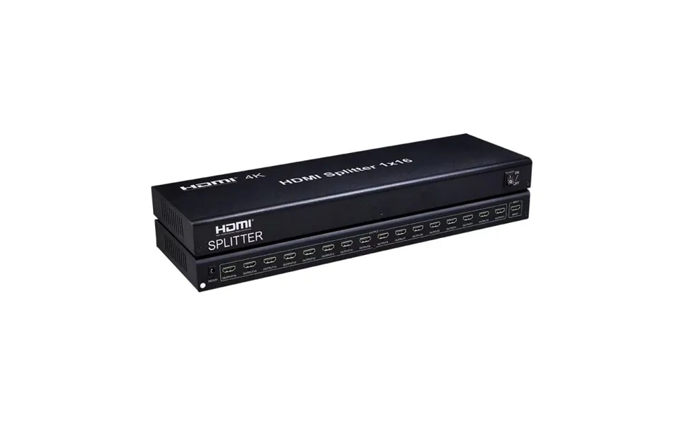 4k Hdmi Splitter 1x16 - Fordel Dit Signal Til 16 Skærme I 4k