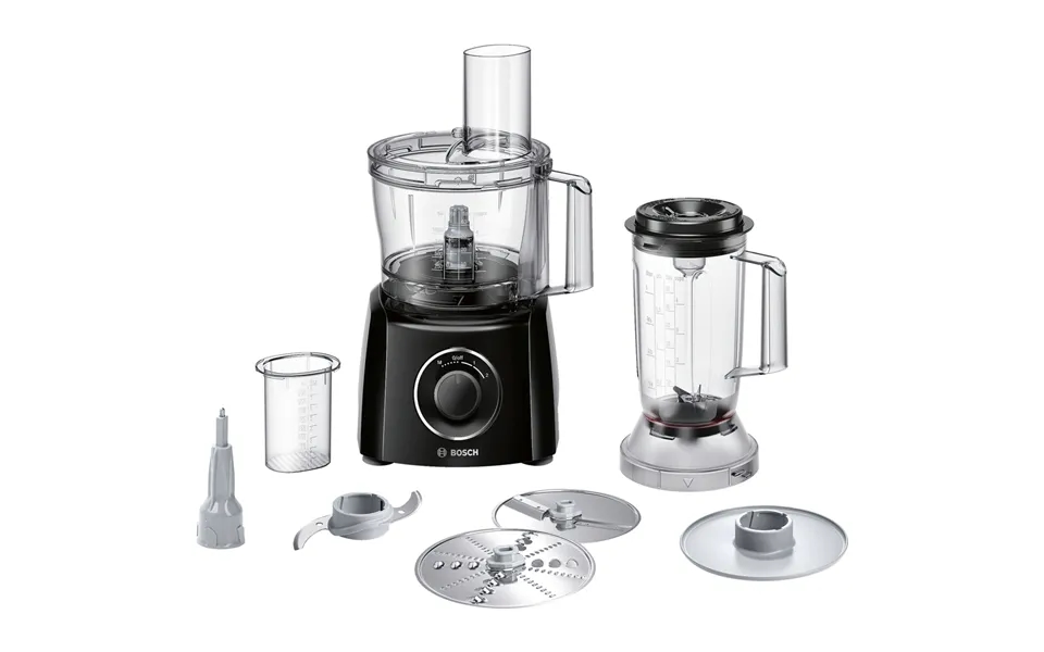Bosch Mcm3201b Foodprocessor 800 W 2,3 L Sort - Transparent