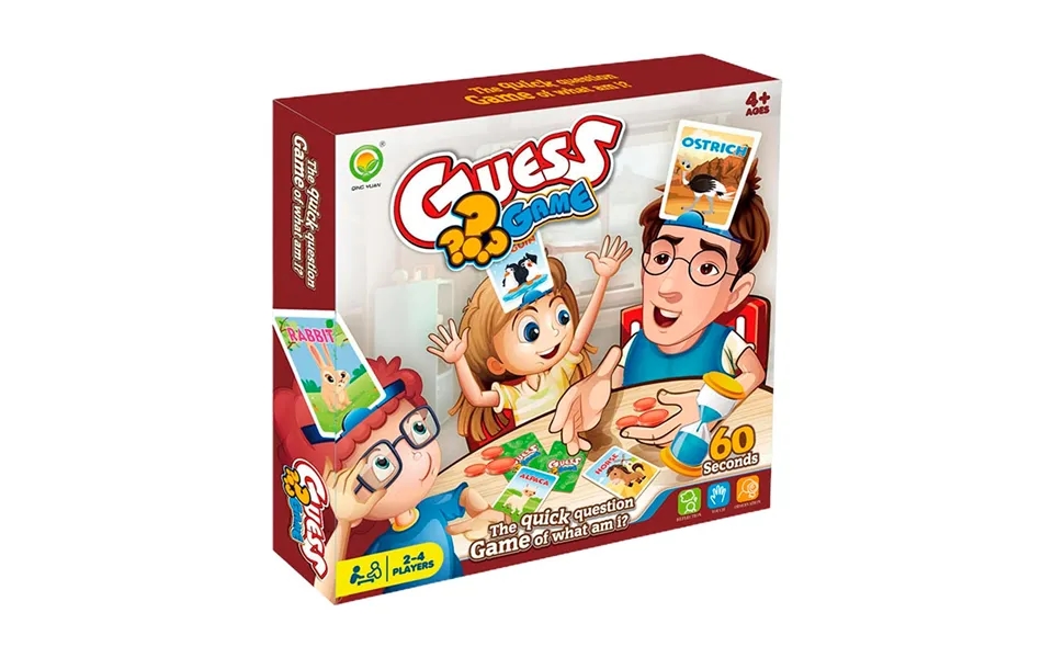 Guess Game - Gæt Hvem Jeg Er Spil