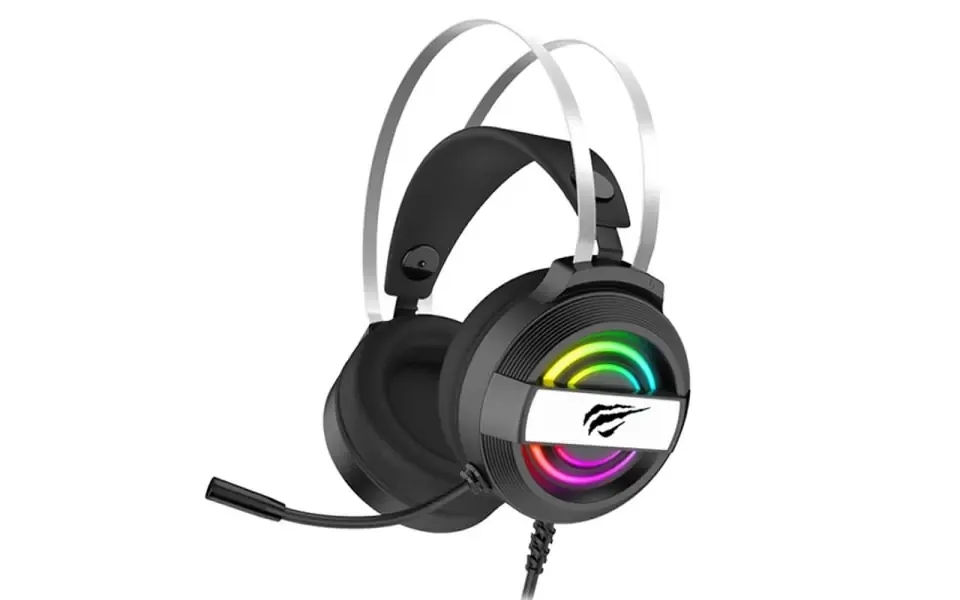 Havit Gamenote Hv-h2026d Rgb Gaming Headphones Med Led Lys.