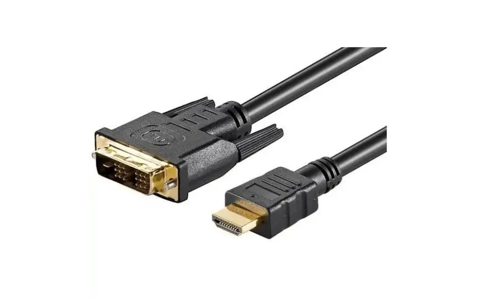 Hdmi Han Til Dvi-d Han Kabel. Logilink. Guldbelagte Stik. 3m