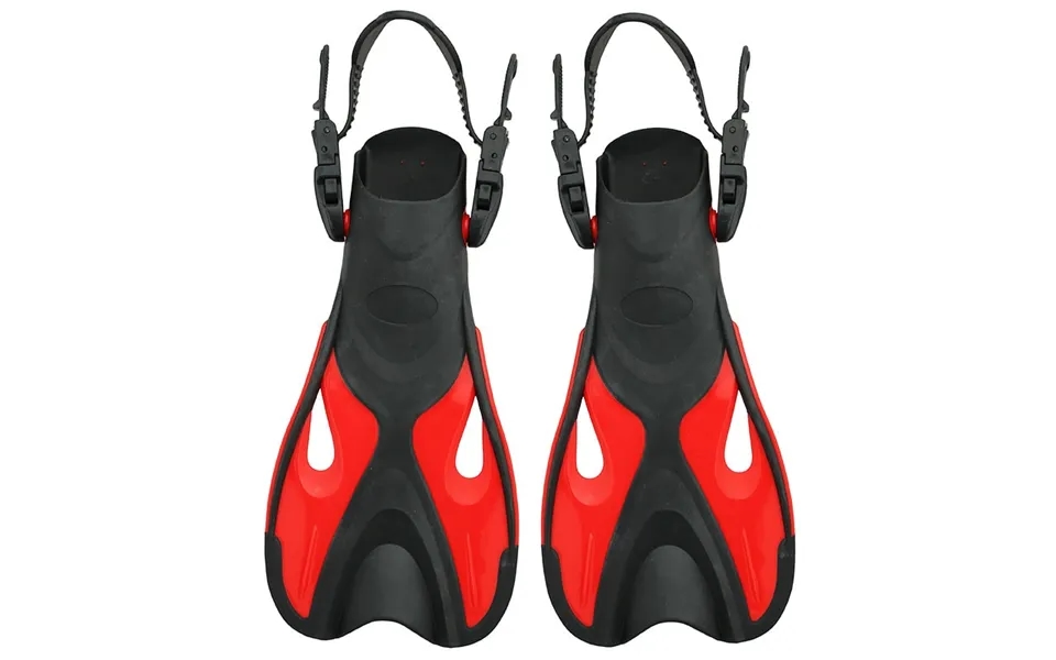 Justerbare Svømmefødder Med Åben Hælrem Og Kort Finne Til Børn