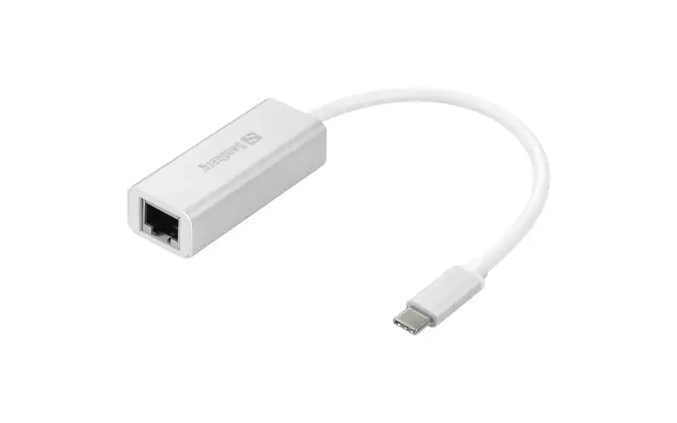 Sandberg Usb-c Netværks Converter Lan Adapter. Silver.