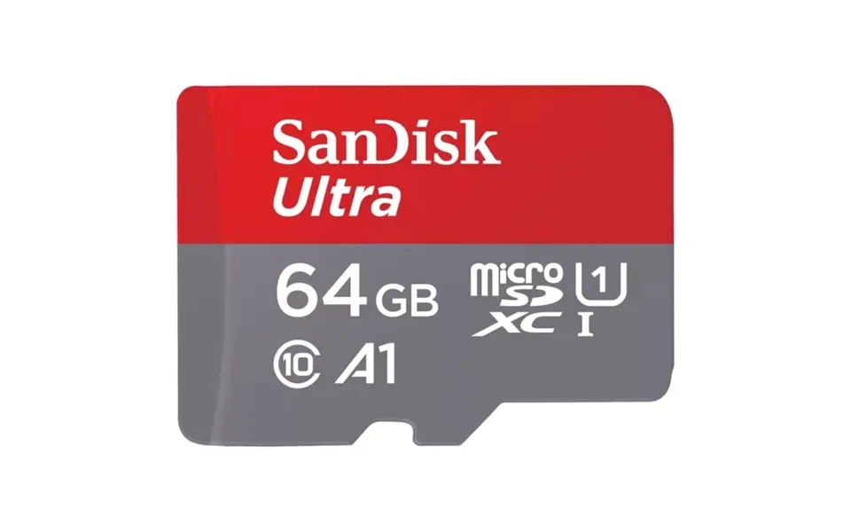Sandisk Ultra Microsdxc 64gb Hukommelseskort - 140 Mb S, A1, Class 10 Inkl