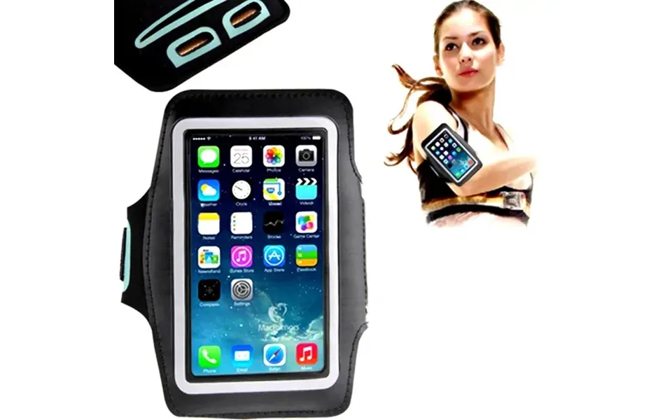 Sportsarmbånd Til Iphone 7 Plus 8 Plus. Sort.