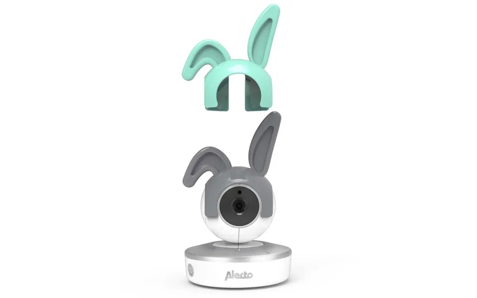 Alecto Cover Med Kaninører Til Divm-850 Grå Og Grøn