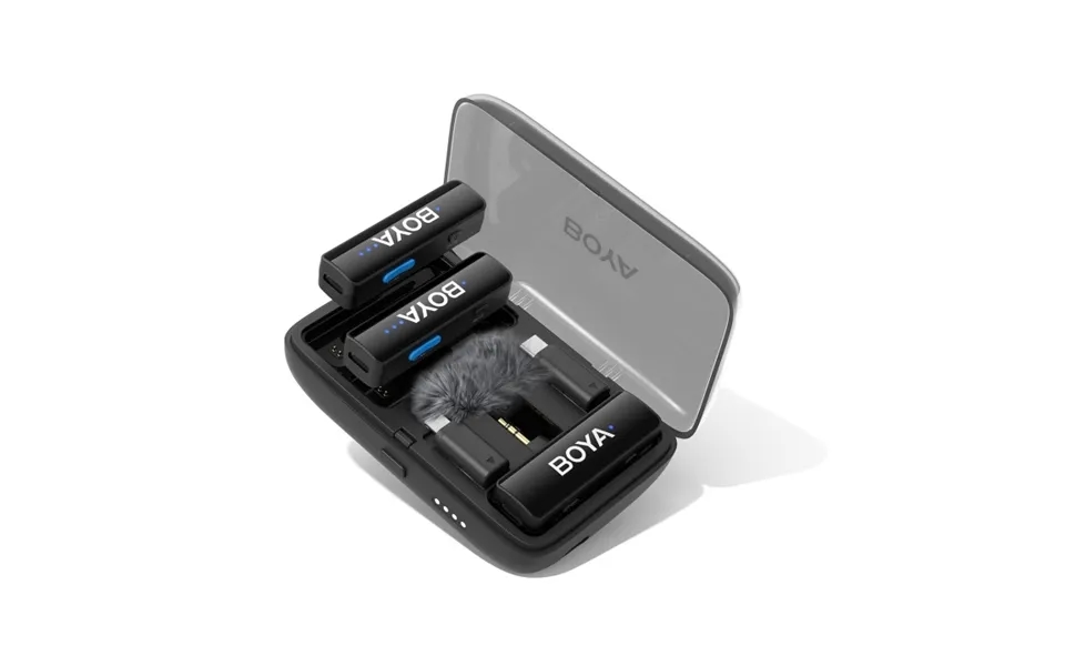 Boya Mikrofon Boyalink V2.0 3,5mm Trådløst X2 System Lightning Usb-c