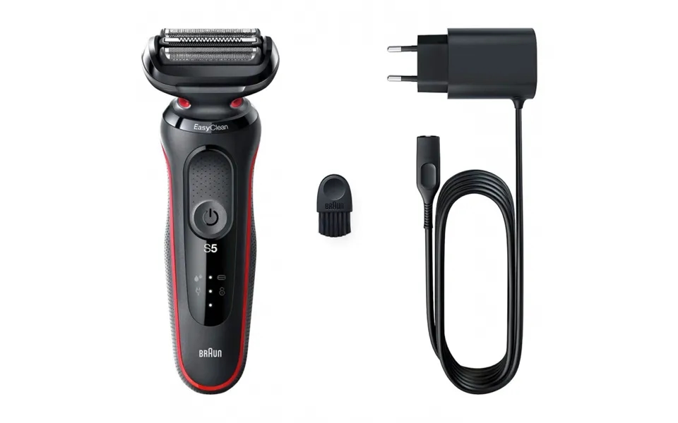 Braun Rakapparat Shaver 51-r1000s Red