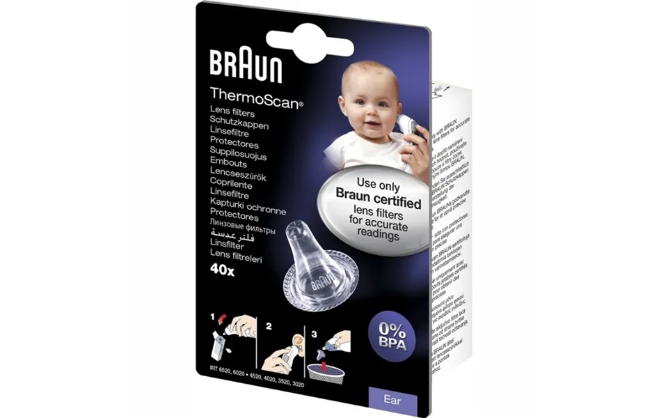 Braun Thermoscan Linsskydd Lf 40